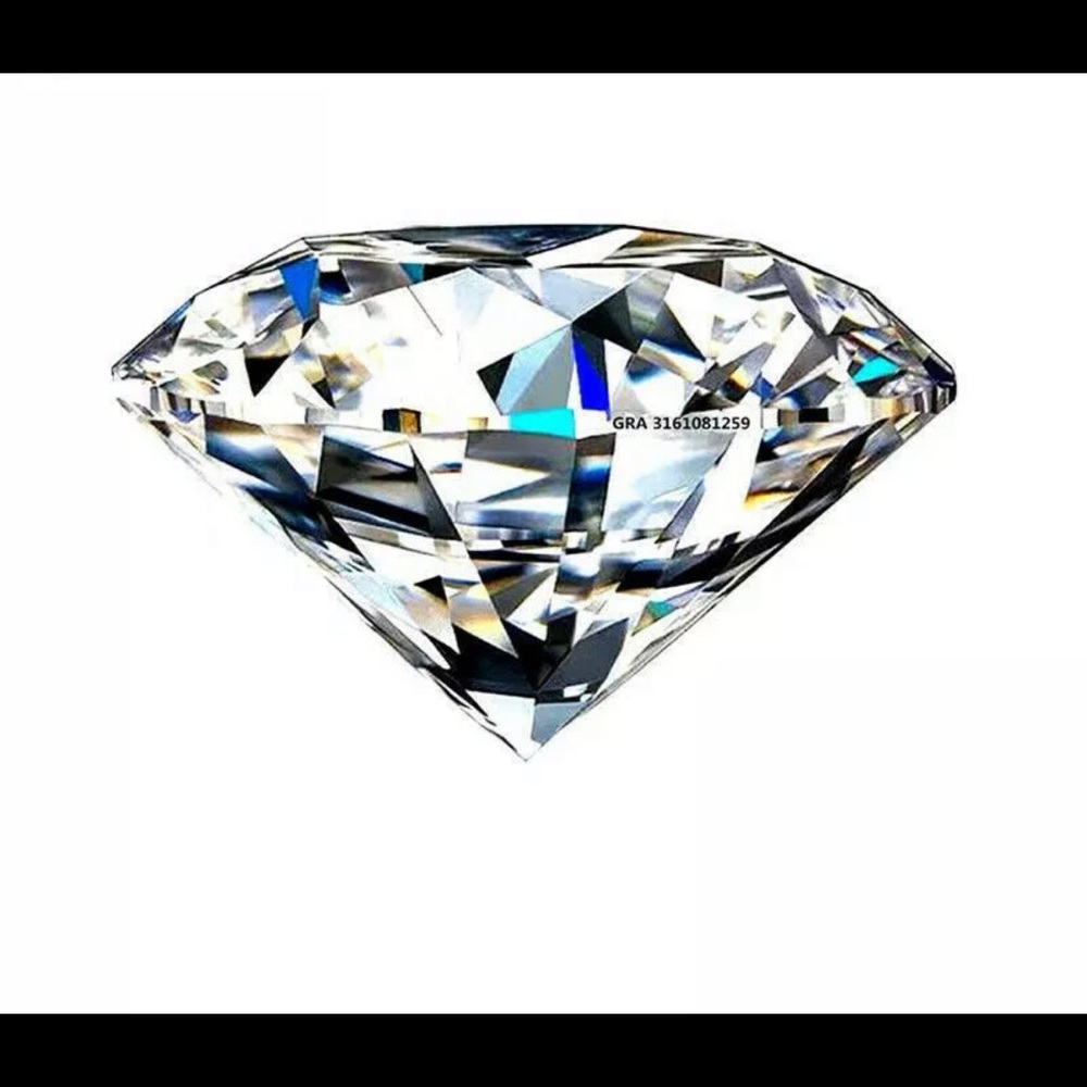 $1500 Moissanite loose gemstones diamonds excellent cut VVS with certificate
